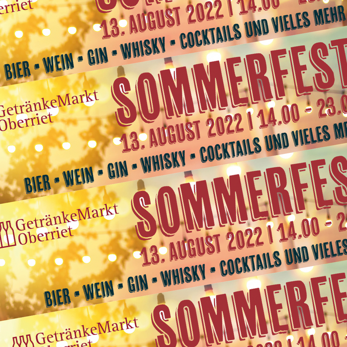 «Getränke Markt Sommerfest» in Oberriet SG, 13. August 2022