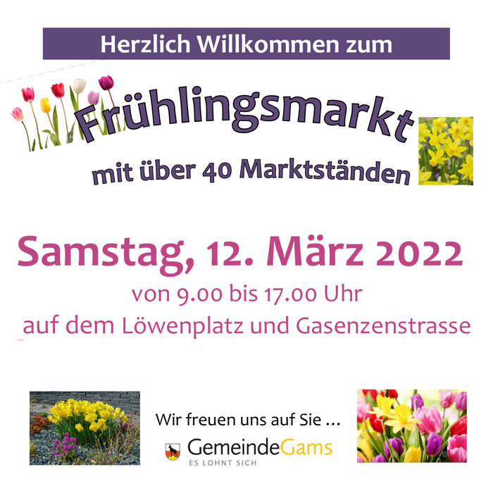 Brennerei Schegg am Gamser Frühlingsmarkt vom 12. März 2022