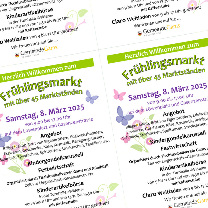 Brennerei Schegg am Gamser Frühlingsmarkt, 8. März 2025