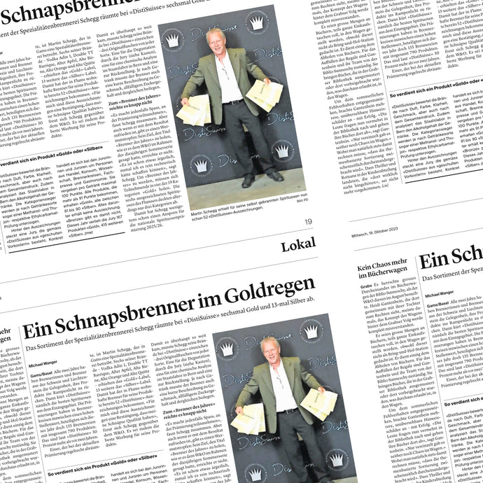 6 x Gold und 13 x Silber – Ein Schnapsbrenner im Goldregen!